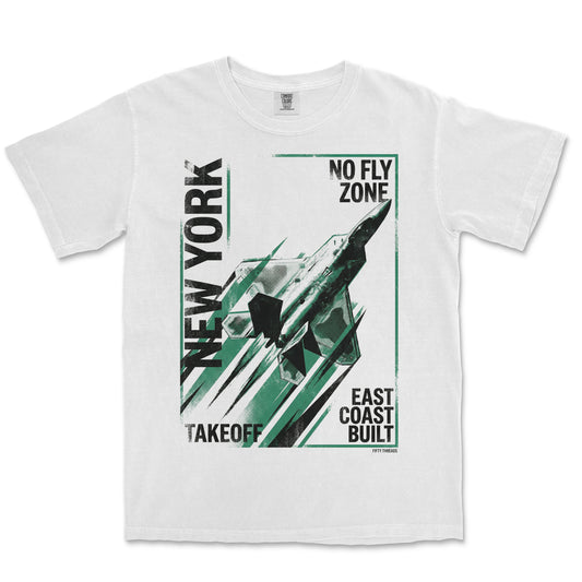 No Fly Zone Premium Heritage Tee